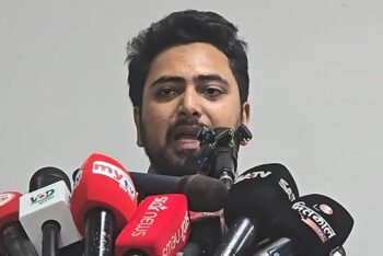 হাসিনাকে ভারতের ভূখণ্ড ব্যবহারের সুযোগ দিয়ে দ্বিপাক্ষিক সম্পর্ক অর্থহীন: নাহিদ ইসলাম