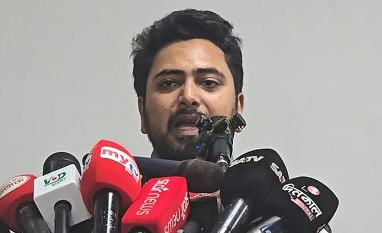হাসিনাকে ভারতের ভূখণ্ড ব্যবহারের সুযোগ দিয়ে দ্বিপাক্ষিক সম্পর্ক অর্থহীন: নাহিদ ইসলাম