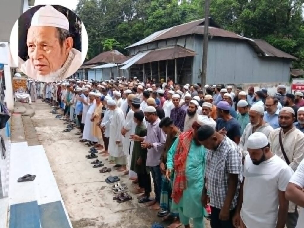 বিশ্বনাথে বিএনপি নেতা এখলাছুর রহমানের দাফন সম্পন্ন