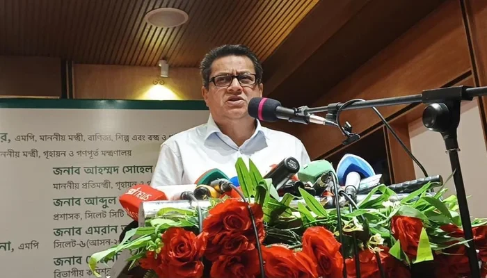 সুদূরপ্রসারী ও টেকসই মাস্টার প্ল্যানেই সিলেটের উন্নয়ন হবে: গৃহায়নমন্ত্রী