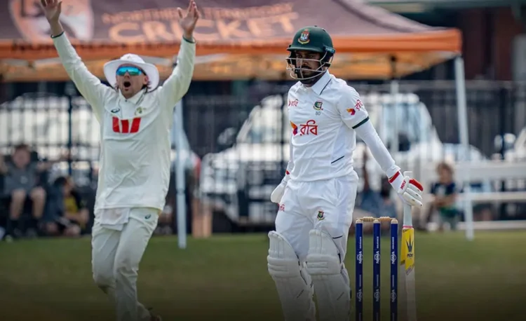 ৫৪ রানে ‘প্যাকেট’ হয়ে ইনিংস ব্যবধানে হারল বাংলাদেশ