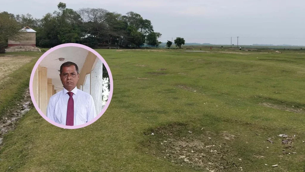 ঠিকাদারকে অবৈধ লিজ দিলেন প্রধান শিক্ষক