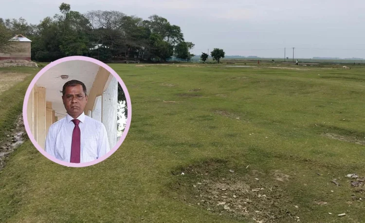 ঠিকাদারকে অবৈধ লিজ দিলেন প্রধান শিক্ষক