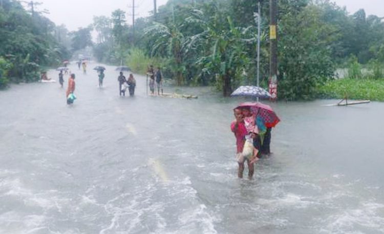 সিলেট বিভাগজুড়ে বন্যার শঙ্কা