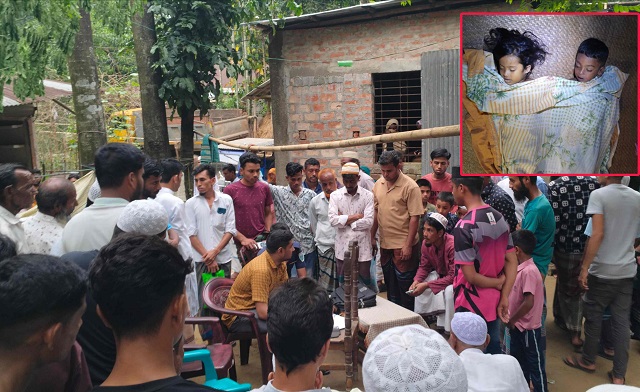জৈন্তাপুরে পানিতে ডুবে প্রাণ গেল ভাইবোনের