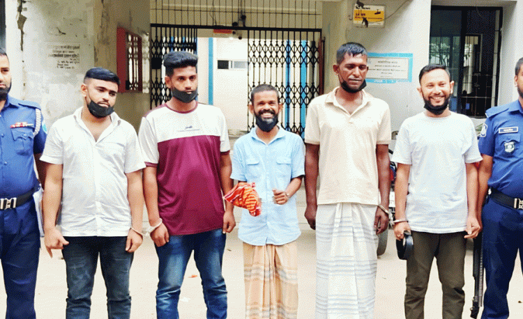 হবিগঞ্জে কথিত সাংবাদিকসহ ৫ জন আটক
