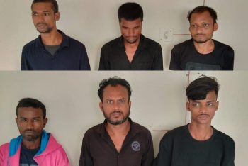 অস্ত্রসহ ৭ ছিনতাইকারী গ্রেপ্তার