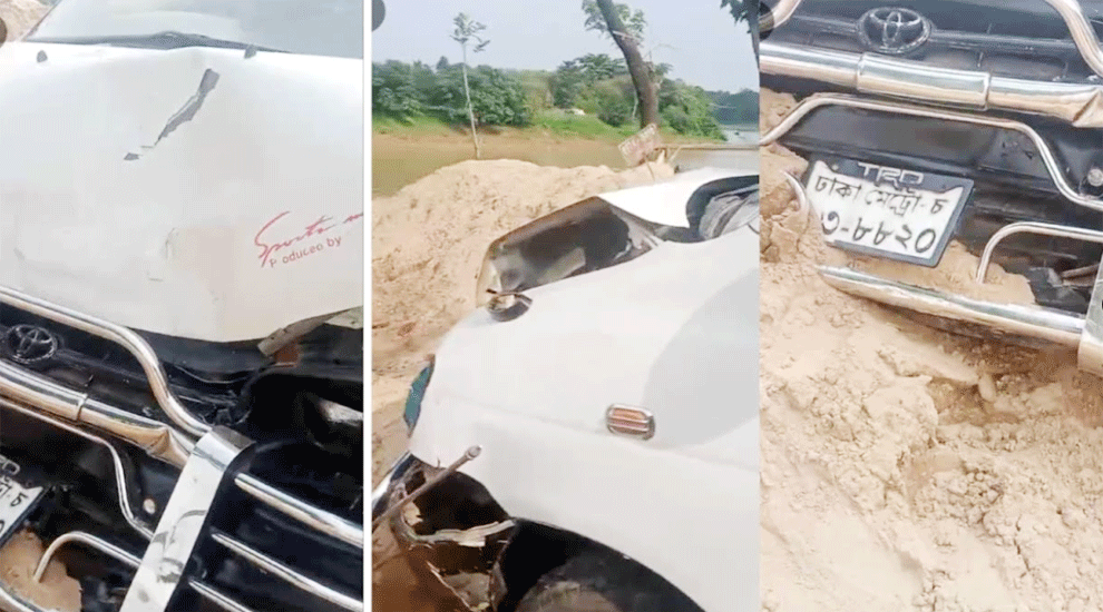 জৈন্তাপুরে বাসের পেছনে দাঁড়িয়ে থাকা বৃদ্ধকে পিষল নোহা