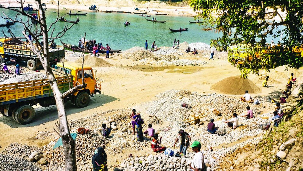 সিলেটের ভূগর্ভে বিপুল শিলাসম্পদ
