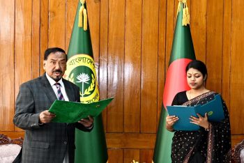 এমপি হিসেবে শপথ নিলেন নুসরাত