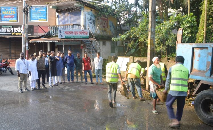 ৮ ঘণ্টাতেই কোরবানির বর্জ্যমুক্ত সিলেট নগরী