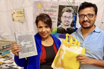 বৃষ্টিতেও বইপ্রেমীদের উপচেপড়া ভিড়