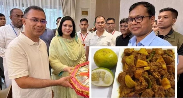 সাতকড়ার গরুর মাংসে আপ্যায়িত প্রধানমন্ত্রী