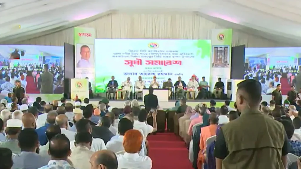 সিলেটের প্রথম সমাবেশে প্রধানমন্ত্রী