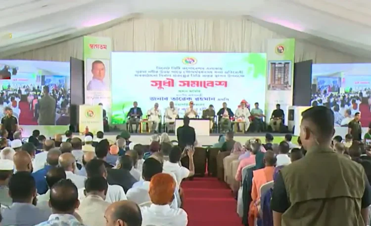 সিলেটের প্রথম সমাবেশে প্রধানমন্ত্রী