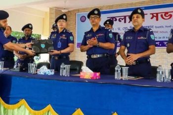 পদক পেলেন ছাতক থানার ওসি মিজানুর রহমান