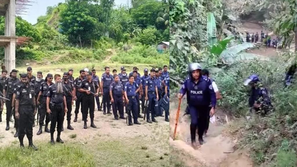 জঙ্গল সলিমপুরে যৌথ বাহিনীর ক্যাম্পে সন্ত্রাসীদের হামলা