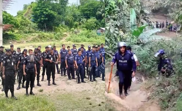 জঙ্গল সলিমপুরে যৌথ বাহিনীর ক্যাম্পে সন্ত্রাসীদের হামলা