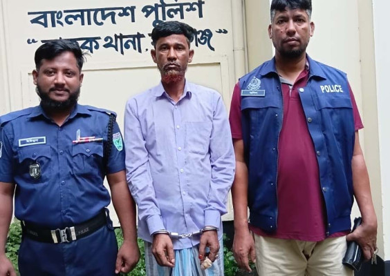 ছাতকে স্ত্রী হত্যার দায়ে স্বামী গ্রেফতার