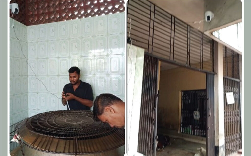 শাহজালাল মাজারের দানবাক্সে বসল সিসি ক্যামেরা