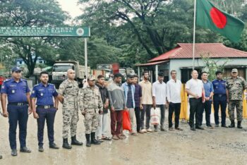 ভারতে সাজাভোগ শেষে তামাবিল দিয়ে দেশে ফিরলেন ৭ বাংলাদেশি