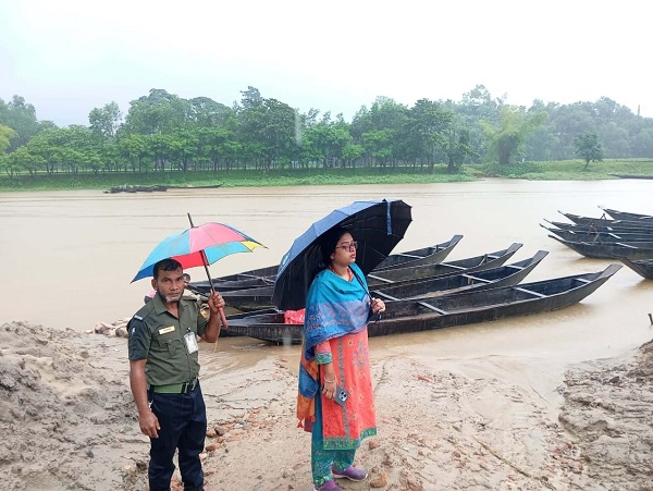 জৈন্তাপুরে অবৈধ বালু-পাথর উত্তোলনে জরিমানা