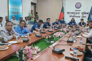 মৌলভীবাজারে সাংবাদিকদের সাথে নবাগত পুলিশ সুপারের মতবিনিময়