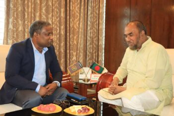 সিসিক প্রশাসকের সঙ্গে শাবিপ্রবি উপাচার্যের সৌজন্য সাক্ষাৎ