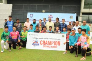 `স্কুল পর্যায়ের খেলোয়াড়রাই ক্রিকেটের ভবিষ্যৎ’