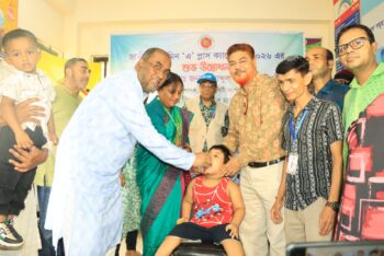সিলেটে ভিটামিন ‘এ’ প্লাস ক্যাম্পেইন শুরু