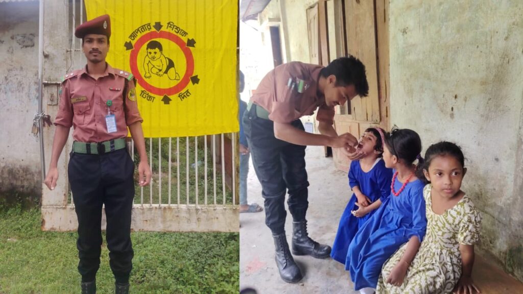 হাদারপাড় সরকারি প্রাথমিক বিদ্যালয়ে ভিটামিন ‘এ প্লাস’ ক্যাম্পেইন