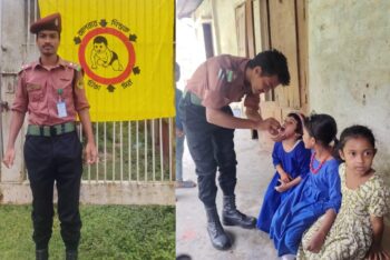হাদারপাড় সরকারি প্রাথমিক বিদ্যালয়ে ভিটামিন ‘এ প্লাস’ ক্যাম্পেইন