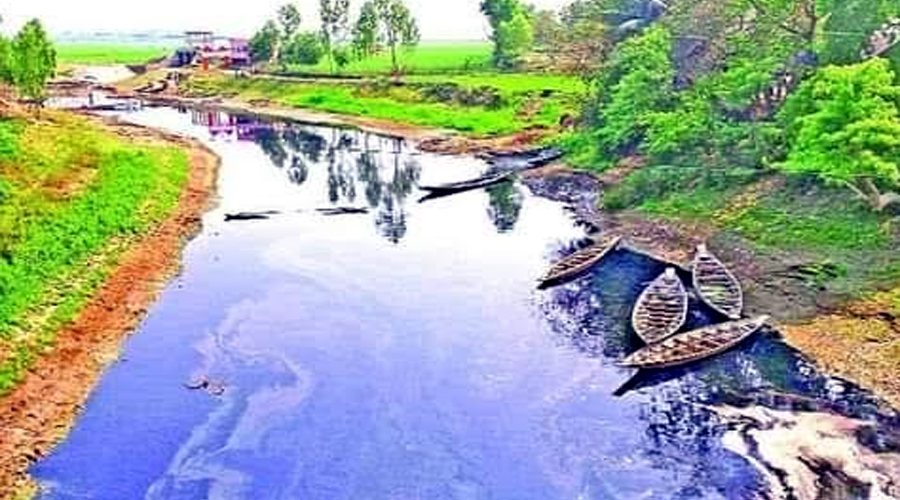 দেশের সবচেয়ে দূষিত নদী হবিগঞ্জের সুতাং