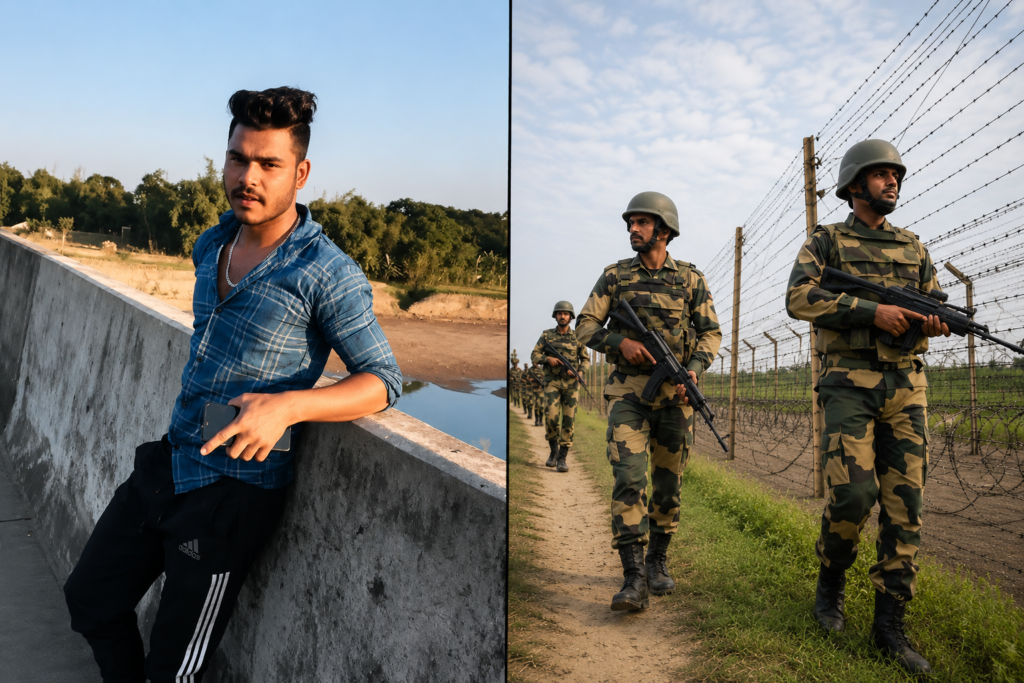 এবার কুলাউড়া সীমান্তে বিএসএফের গুলিতে বাংলাদেশি যুবক নিহত