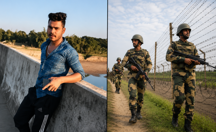 কুলাউড়া সীমান্ত এলাকায় বিএসএফেদ গুলিতে নিহত যুবকের মরদেহ হস্তান্তর