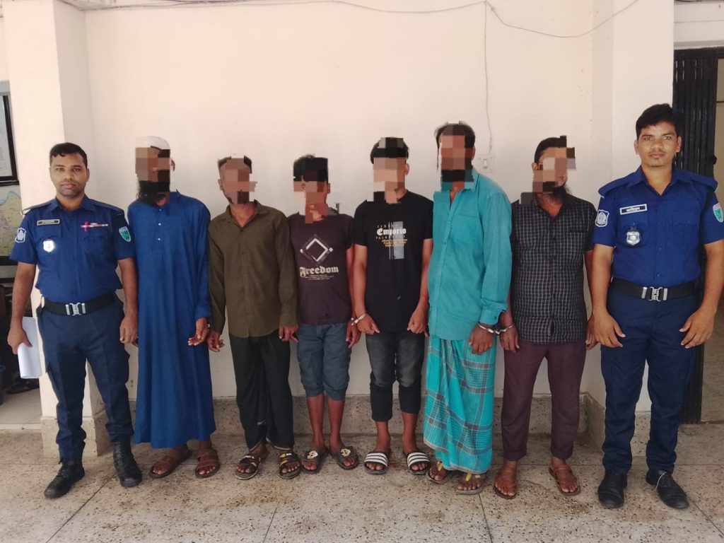 মৌলভীবাজারে চোর চক্রের সদস্যসহ ১৭ আসামি গ্রেফতার