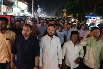 এমপি শওকত পরিকল্পনা মন্ত্রণালয়ের স্থায়ী কমিটির সদস্য হওয়ায় কুলাউড়ায় আনন্দ মিছিল