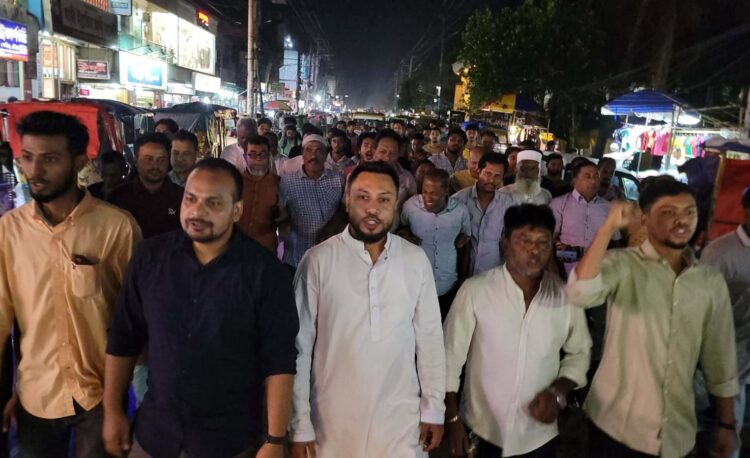 এমপি শওকত পরিকল্পনা মন্ত্রণালয়ের স্থায়ী কমিটির সদস্য হওয়ায় কুলাউড়ায় আনন্দ মিছিল