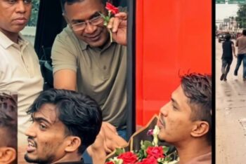 প্রধানমন্ত্রী গাড়ি থামিয়ে ইচ্ছে পূরণ করলেন ছাত্রদলের দুই কর্মীর