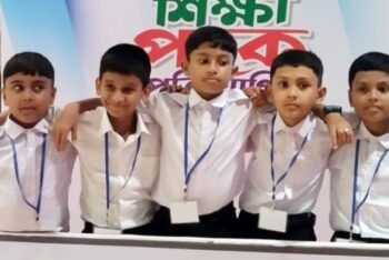 দেশ সেরা বিতার্কিক কুলাউড়ার ৫ ক্ষুদে শিক্ষার্থী