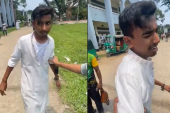 থানায় রক্ষা পেলেও ডিসি অফিসে মার খেলেন সেই ‘সমন্বয়ক’ মাহাদী