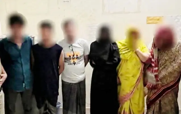 সিলেটে অসামাজিক কার্যকলাপের অভিযোগে নারীসহ আটক ৬