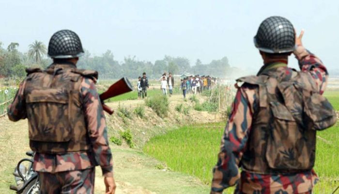 হবিগঞ্জ সীমান্তে বিএসএফের পুশইনের চেষ্টা, প্রতিহত করল বিজিবি