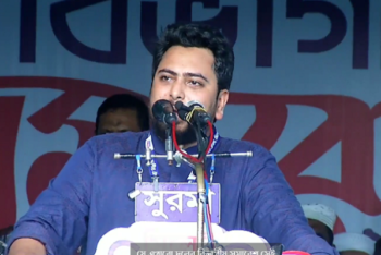 সিলেট থেকে ভারতে আন্দোলনরত শিক্ষার্থীদের শুভেচ্ছা জানালেন নাহিদ