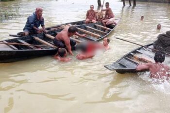 মৌলভীবাজারে বন্যার পানিতে পড়ে বৃদ্ধের মৃত্যু