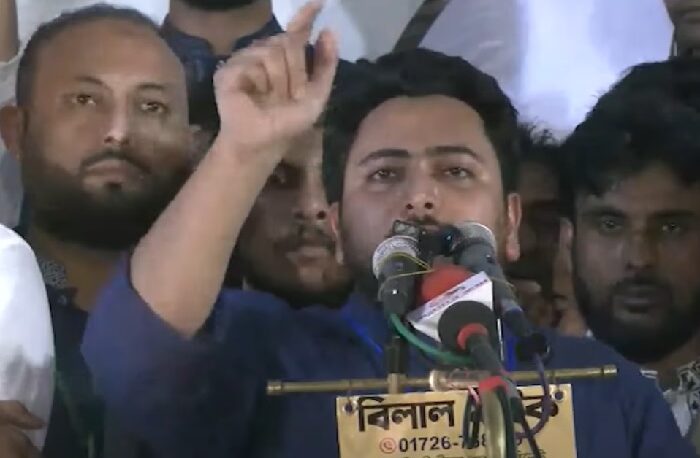 সরকারের সমালোচনা করলে চোখ উপড়ে ফেলা হচ্ছে: কানাইঘাটে নাহিদ