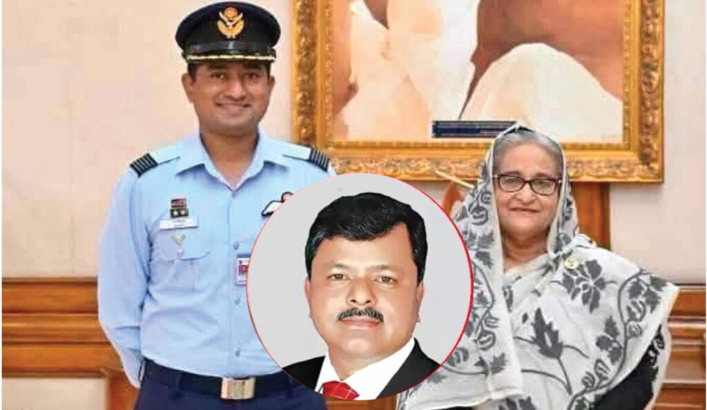 উইং কমান্ডার সাইফুর রহমান বিমান বাহিনীর হেফাজতে