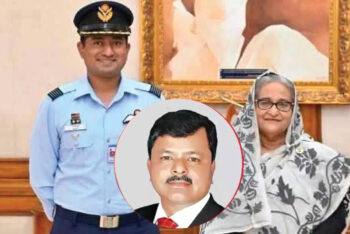 উইং কমান্ডার সাইফুর রহমান বিমান বাহিনীর হেফাজতে
