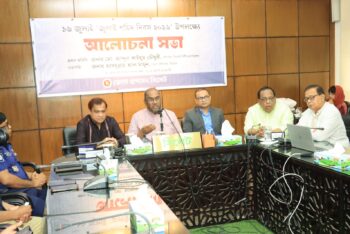 সরকার জুলাই যোদ্ধা ও শহীদ পরিবারের পাশে সবসময় থাকবে: সিসিক প্রশাসক