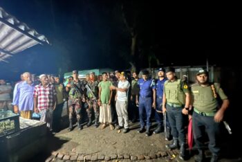 জকিগঞ্জে অবৈধভাবে বালু উত্তোলনের অভিযোগে টাস্কফোর্সের অভিযান 